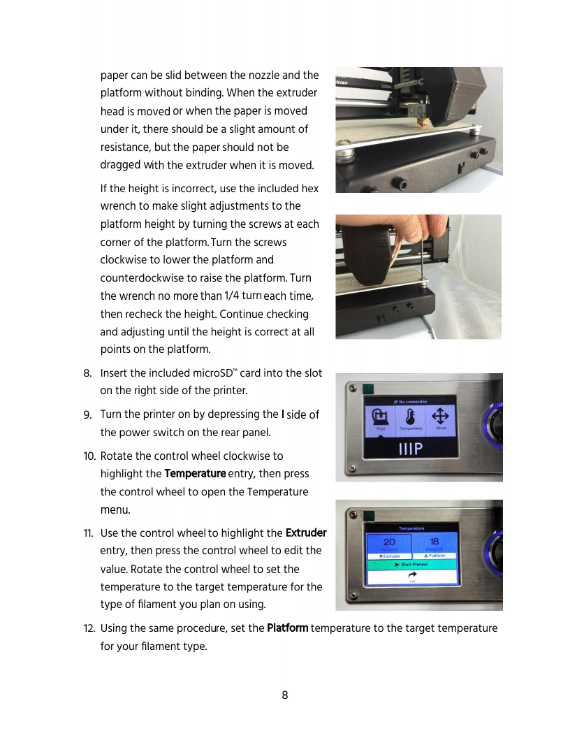 MP Select Mini V2 User's Manual - Page 8